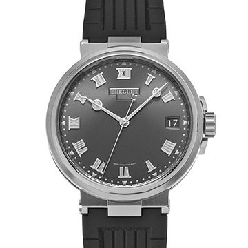 ブレゲ マリーン 5517 5517TI/G2/9ZU スレートグレー メンズ 時計 【中古】【wristwatch】