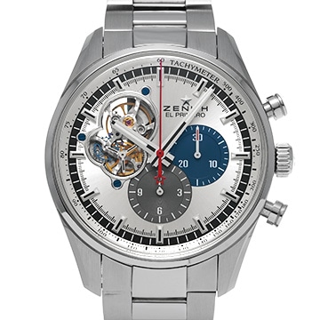 ゼニス ゼニス クロノマスター 03.2040.4061/69.M2040 シルバー メンズ 時計 【中古】【wristwatch】