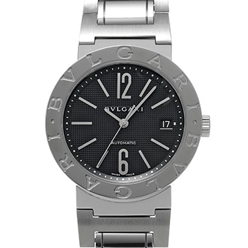 ブルガリ ブルガリブルガリ BB38SSAUTO ブラック メンズ 時計 【中古】【wristwatch】