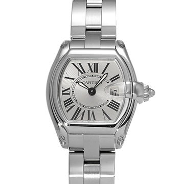 カルティエ ロードスター SM W62016V3 シルバー レディース 時計 【中古】【wristwatch】