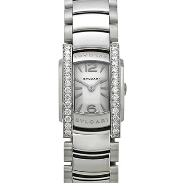 ブルガリ アショーマD AAW26G ホワイト レディース 時計 【中古】【wristwatch】