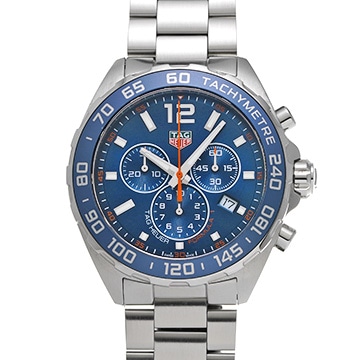 タグ ホイヤー フォーミュラ1 クォーツ クロノグラフ CAZ1014.BA0842 ブルー メンズ 時計 【中古】【wristwatch】
