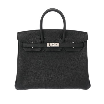 エルメス バーキン 25 ブラック トゴ レディース バッグ 【中古】【bag】
