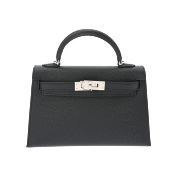 エルメス ミニケリー2 2WAY ブラック ヴォーエプソン レディース バッグ 【未使用】【bag】