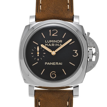 パネライ ルミノールマリーナ 1950 3デイズ アッチャイオ PAM00422 ブラック メンズ 時計 【中古】【wristwatch】