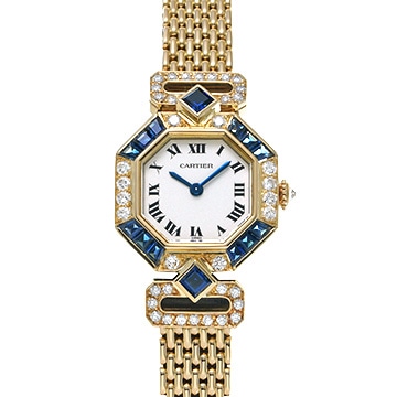 カルティエ アーディン ホワイト レディース 時計 【中古】【wristwatch】