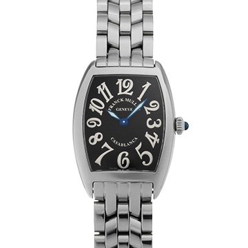 フランクミュラー トノウカーベックス 1752QZCASA ブラック レディース 時計 【中古】【wristwatch】