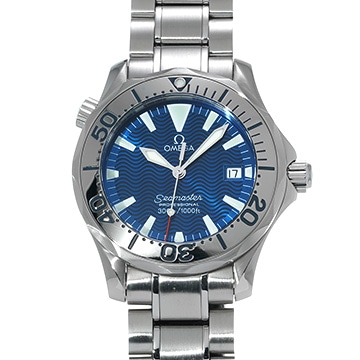 オメガ シーマスター プロフェッショナル 300 2263.80 ブルー メンズ 時計 【中古】【wristwatch】