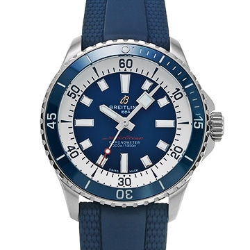 ブライトリング スーパーオーシャン オートマチック 42 A17375E71C1S1 ブルー メンズ 時計 【中古】【wristwatch】