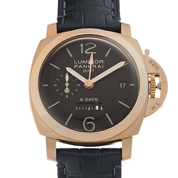 パネライ ルミノール 1950 8デイズ PAM00289 ブラウン メンズ 時計 【中古】【wristwatch】