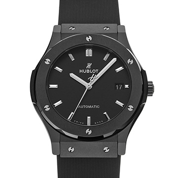 ウブロ クラシックフュージョン ブラックマジック 511.CM.1171.RX マットブラック メンズ 時計 【中古】【wristwatch】