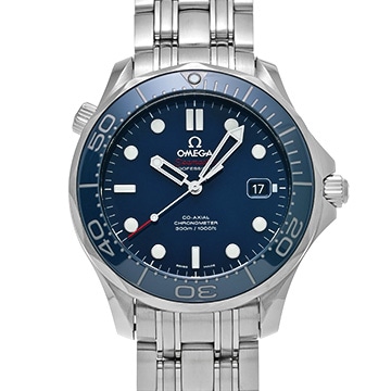 オメガ シーマスター ダイバー300 コーアクシャル 212.30.41.20.03.001 ブルー メンズ 時計 【中古】【wristwatch】