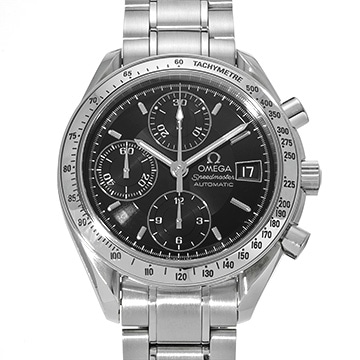 オメガ スピードマスター デイト 3513.50 ブラック メンズ 時計 【中古】【wristwatch】