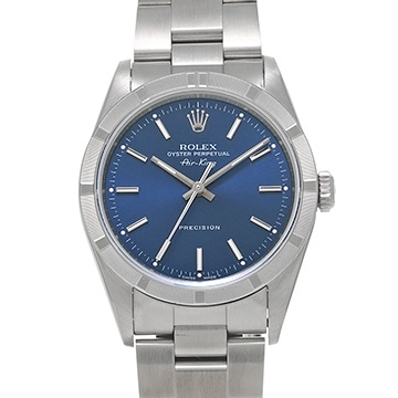 ロレックス エアキング 14010 ブルー メンズ 時計 【中古】【wristwatch】