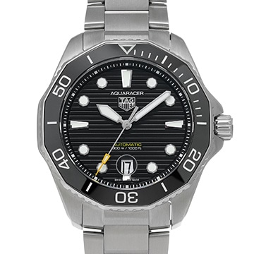 タグ ホイヤー アクアレーサー プロフェッショナル 300 キャリバー5 WBP201A.BA0632 ブラック メンズ 時計 【中古】【wristwatch】