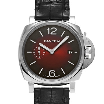 パネライ ルミノール ドゥエ PAM01424 バーガンディ メンズ 時計 【中古】【wristwatch】