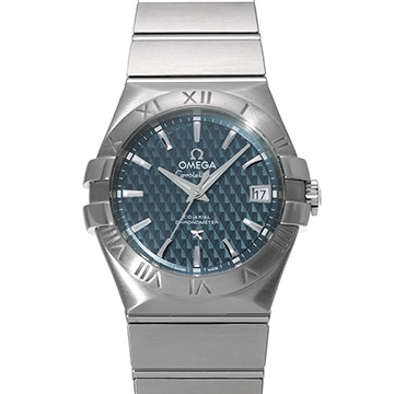 オメガ コンステレーション コーアクシャル 123.10.35.20.03.002 ブルー メンズ 時計 【中古】【wristwatch】