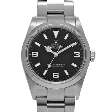 ロレックス エクスプローラー 114270 ブラック メンズ 時計 【中古】【wristwatch】