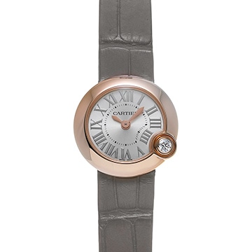 カルティエ バロン ブラン ドゥ カルティエ 26mm WGBL0004 シルバー レディース 時計 【中古】【wristwatch】