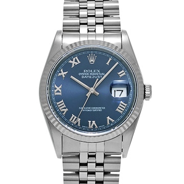 ロレックス デイトジャスト 16234 ブルー メンズ 時計 【中古】【wristwatch】