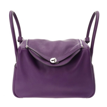 エルメス リンディ 34 ウルトラヴァイオレット ヴォースイフト レディース バッグ 【中古】【bag】