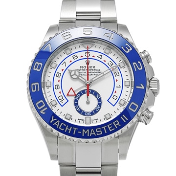 ロレックス ヨットマスターII 116680 ホワイト メンズ 時計 【中古】【wristwatch】