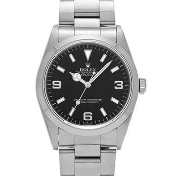 ロレックス エクスプローラー 14270 ブラック メンズ 時計 【中古】【wristwatch】