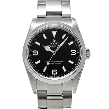 ロレックス エクスプローラー 114270 ブラック メンズ 時計 【中古】【wristwatch】