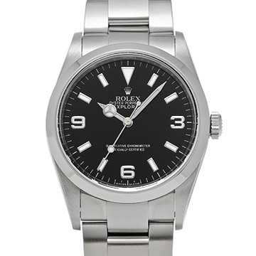 ロレックス エクスプローラー 114270 ブラック メンズ 時計 【中古】【wristwatch】