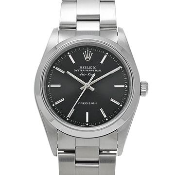 ロレックス エアキング 14000 ブラック メンズ 時計 【中古】【wristwatch】