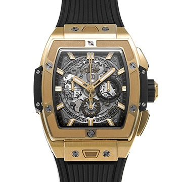 ウブロ スピリット オブ ビッグ・バン イエローゴールド 642.VX.0130.RX スケルトン メンズ 時計 【中古】【wristwatch】