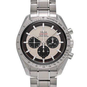 オメガ スピードマスター レジェンド ミハエル・シューマッハ 2004 3559.32 ホワイト/ブラック メンズ 時計 【中古】【wristwatch】