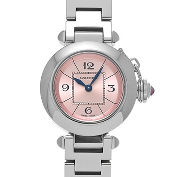 カルティエ ミスパシャ W3140008 ピンク レディース 時計 【中古】【wristwatch】