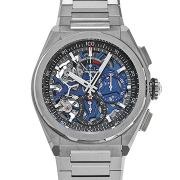 ゼニス デファイ エル・プリメロ 21 95.9002.9004/78.M9000 スケルトン メンズ 時計 【中古】【wristwatch】