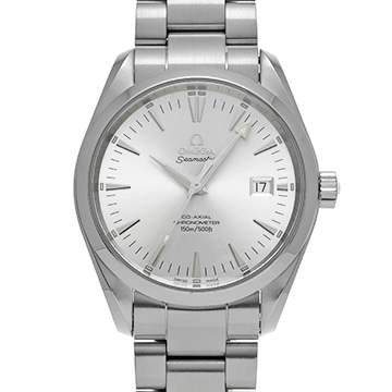 オメガ シーマスター アクアテラ マスターコーアクシャル 2503.30 シルバー メンズ 時計 【中古】【wristwatch】