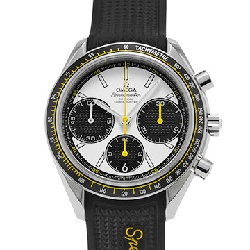 オメガ スピードマスター レーシング コーアクシャル 326.32.40.50.04.001 ホワイト/ブラック メンズ 時計 【中古】【wristwatch】