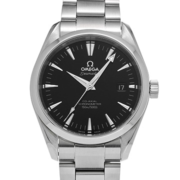 オメガ シーマスター アクアテラ コーアクシャル クロノメーター 2503.50 ブラック メンズ 時計 【中古】【wristwatch】