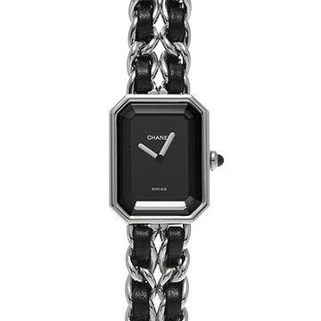 シャネル プルミエール M H0451 ブラック レディース 時計 【中古】【wristwatch】
