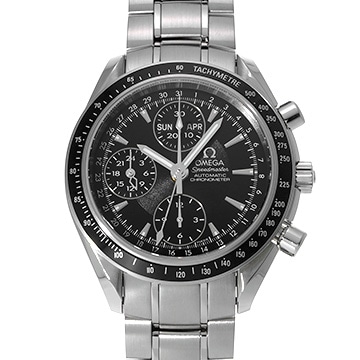 オメガ スピードマスター トリプルカレンダー 3220.50 ブラック メンズ 時計 【中古】【wristwatch】