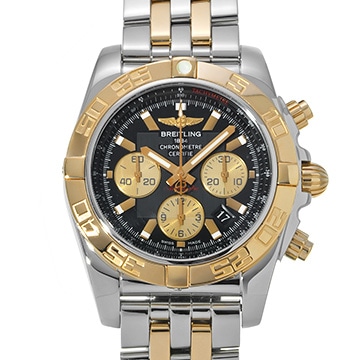 ブライトリング クロノマット 44 CB011012/B968 ブラック/シャンパン メンズ 時計 【中古】【wristwatch】