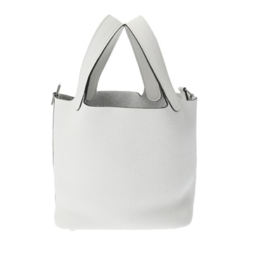 エルメス ピコタンロック PM  ニューホワイト トリヨンクレマンス レディース バッグ 【未使用】【bag】