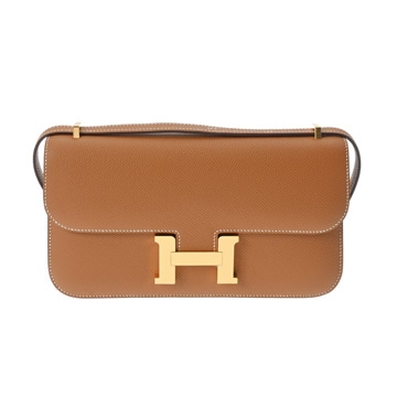 エルメス コンスタンス エラン ミロワール ゴールド ヴォーエプソン レディース バッグ 【新品】【bag】