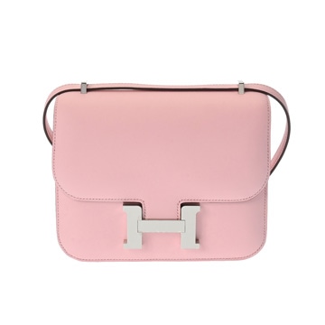 エルメス コンスタンス ミニ18 ミロワール ローズサクラ ヴォースイフト レディース バッグ 【未使用】【bag】