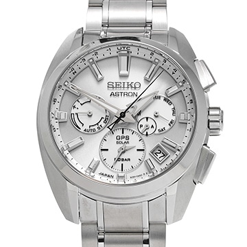 セイコー アストロン オリジン GPSソーラー 5X SBXC063 シルバー メンズ 時計 【中古】【wristwatch】