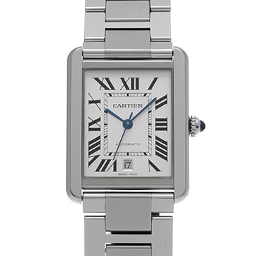 カルティエ タンク ソロ XL W5200028 シルバー メンズ 時計 【中古】【wristwatch】
