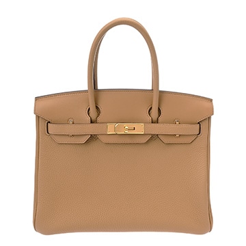 エルメス バーキン 30 3EN1 ビスキュイ トゴ/ヴォースイフト/トワルアッシュ レディース バッグ 【中古】【bag】