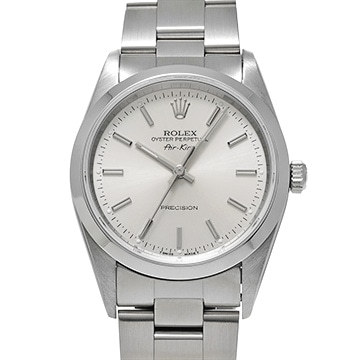 ロレックス エアキング 14000 シルバー メンズ 時計 【中古】【wristwatch】