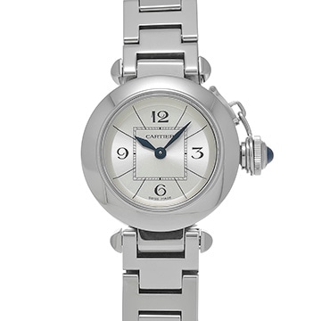 カルティエ ミスパシャ W3140007 シルバー レディース 時計 【中古】【wristwatch】