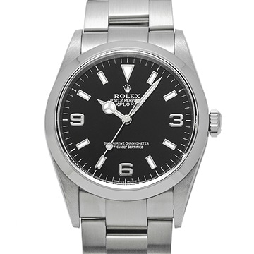 ロレックス エクスプローラー 114270 ブラック メンズ 時計 【中古】【wristwatch】