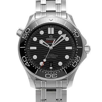 オメガ シーマスター ダイバー300 コーアクシャル マスタークロノメーター 210.30.42.20.01.001 ブラック メンズ 時計 【中古】【wristwatch】